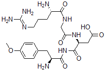 CAS#: 123491-58-7, (3S)-3-[[2-[[(2S)-2-Amino-5-(Diaminomethylideneamino)Pentanoyl]Amino]Acetyl]Amino]-4-[[(2S)-2-Amino-3-(4-Methoxyphenyl)Propanoyl]Amino]-4-Oxobutanoic Acid