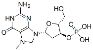 CAS#: 123497-14-3, [(2R,5R)-5-(2-Amino-7-Methyl-6-Oxo-3,8-Dihydropurin-9-Yl)-2-(Hydroxymethyl)-2,5-Dihydrofuran-3-Yl] Dihydrogen Phosphate