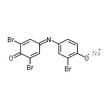 CAS#: 123520-73-0, Sodium 2-Bromo-4-[(3,5-Dibromo-4-Oxo-2,5-Cyclohexadien-1-Ylidene)Amino]Phenolate