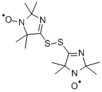 CAS#: 123557-49-3, 1-Hydroxy-4-(1-Hydroxy-2,2,5,5-Tetramethylimidazol-4-Yl)Disulfanyl-2,2,5,5-Tetramethylimidazole