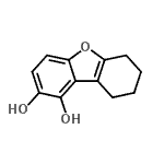 CAS#: 123558-80-5, 6,7,8,9-Tetrahydrodibenzo[b,d]Furan-1,2-Diol