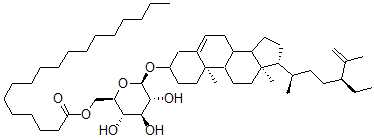 CAS#: 123564-58-9, 3-O-(6'-O-Stearoyl-beta-D-glucosyl)stigmasta-5,25(27)-dien