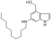 CAS#: 123597-55-7, 6-(Decylamino)-1H-Indole-4-Methanol