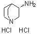CAS 登录号：123622-36-6， (3S)-奎宁环-3-胺二盐酸盐