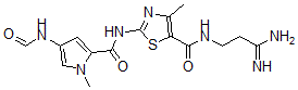 CAS#: 123725-00-8, N-(3-Amino-3-Iminopropyl)-2-[(4-Formamido-1-Methylpyrrole-2-Carbonyl)Amino]-4-Methyl-1,3-Thiazole-5-Carboxamide