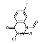 CAS 登录号：123732-70-7， N-[2-(二氯乙酰基)-5-氟苯基]-N-甲基甲酰胺
