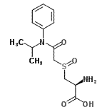 CAS#: 123732-80-9, 3-({2-[Isopropyl(Phenyl)Amino]-2-Oxoethyl}Sulfinyl)-D-Alanine