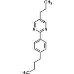 CAS 登录号：123740-94-3， 2-(4-丁基苯基)-5-丙基嘧啶