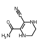 CAS 登录号：123799-52-0， 3-氰基-1,4,5,6-四氢-2-吡嗪甲酰胺