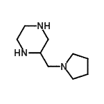 CAS#: 123866-44-4, 2-(1-Pyrrolidinylmethyl)Piperazine