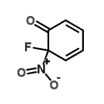 CAS#: 123871-61-4, 6-Fluoro-6-Nitro-2,4-Cyclohexadien-1-One