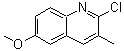 CAS#: 123990-76-1, 2-Chloro-6-Methoxy-3-Methylquinoline