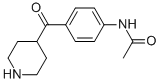 CAS 登录号：124035-23-0， N-[4-(4-哌啶基羰基)苯基]-乙酰胺