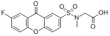 CAS#: 124066-40-6, 2-[(7-Fluoro-9-Oxoxanthen-2-Yl)Sulfonyl-Methylamino]Acetic Acid