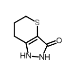 CAS#: 124187-74-2, 1,2,6,7-Tetrahydrothiopyrano[3,2-c]Pyrazol-3(5H)-One