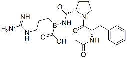 CAS#: 124216-70-2, [1-[(2S)-2-[[(2R)-2-Acetamido-3-Phenylpropanoyl]Carbamoyl]Pyrrolidin-1-Yl]-4-(Diaminomethylideneamino)Butyl]Boronic Acid