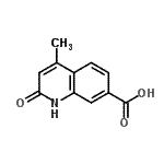CAS#: 124281-65-8, 4-Methyl-2-Oxo-1,2-Dihydro-7-Quinolinecarboxylic Acid