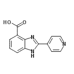 CAS#: 124340-93-8, 2-(4-Pyridinyl)-1H-Benzimidazole-4-Carboxylic Acid