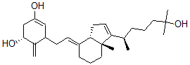 CAS 登录号：124409-58-1， 1,25-二羟基-16-烯-维他命D3