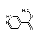 CAS 登录号：124436-57-3， 甲基2,5-二氢-4-哒嗪羧酸酯