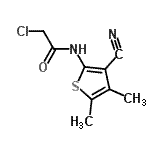 CAS#: 124476-88-6, 2-Chloro-N-(3-Cyano-4,5-Dimethyl-2-Thienyl)Acetamide