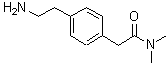 CAS#: 124499-22-5, 2-[4-(2-Aminoethyl)Phenyl]-N,N-Dimethylacetamide
