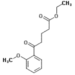 CAS # 124524-69-2, 乙基5-(2-甲氧基苯基)-5-氧代戊酸酯