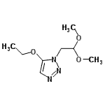 CAS#: 124553-01-1, 1-(2,2-Dimethoxyethyl)-5-Ethoxy-1H-1,2,3-Triazole