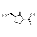 CAS#: 124617-04-5, (2S,4R)-2-(Hydroxymethyl)-1,3-Thiazolidine-4-Carboxylic Acid