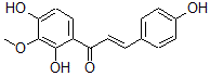 CAS 登录号：124704-83-2， (E)-1-(2,4-二羟基-3-甲氧基苯基)-3-(4-羟基苯基)丙-2-烯-1-酮