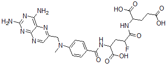 CAS 登录号：124716-15-0， 2-[[4-[[4-[(2,4-二氨基蝶啶-6-基)甲基-甲基氨基]苯甲酰基]氨基]-2-氟-5-羟基-5-氧代戊酰]氨基]戊烷二酸