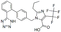 CAS#: 124750-95-4, 5-(1,1,2,2,2-Pentafluoroethyl)-2-Propyl-3-[[4-[2-(2H-Tetrazol-5-Yl)Phenyl]Phenyl]Methyl]Imidazole-4-Carboxylic Acid