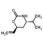 CAS#: 124754-68-3, (4S,6S)-4-Isopropyl-6-Vinyl-1,3-Oxazinan-2-One