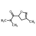 CAS#: 124852-46-6, N,N,3-Trimethyl-4,5-Dihydro-1,2-Oxazole-5-Carboxamide