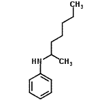 CAS#: 124900-23-8, N-(2-Heptanyl)Aniline