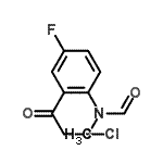 CAS#: 124958-76-5, N-[2-(Chloroacetyl)-4-Fluorophenyl]-N-Methylformamide