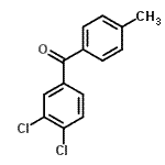CAS#: 125016-15-1, (3,4-Dichlorophenyl)(4-Methylphenyl)Methanone