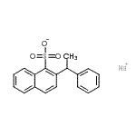 CAS#: 125109-89-9, Sodium 2-(1-Phenylethyl)-1-Naphthalenesulfonate