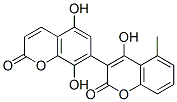 CAS#: 125124-67-6, 3-(5,8-Dihydroxy-2-Oxochromen-7-Yl)-2-Hydroxy-5-Methylchromen-4-One