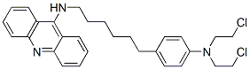 CAS#: 125173-75-3, N-[6-[4-[Bis(2-Chloroethyl)Amino]Phenyl]Hexyl]Acridin-9-Amine