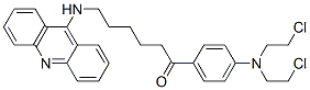 CAS#: 125173-79-7, 6-(Acridin-9-Ylamino)-1-[4-[Bis(2-Chloroethyl)Amino]Phenyl]Hexan-1-One