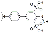 CAS#: 125183-57-5, 5-(4-Dimethylaminophenyl)Diazenylbenzene-1,3-Disulfonic Acid