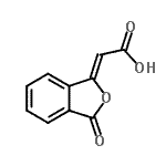 CAS#: 125213-45-8, (2Z)-(3-Oxo-2-Benzofuran-1(3H)-Ylidene)Acetic Acid