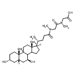 CAS#: 125347-55-9, N-[(3alpha,5beta,7beta,8xi,9xi,14xi)-3,7-Dihydroxy-24-Oxocholan-24-Yl]-N-Methylglycyl-N-Methylglycine
