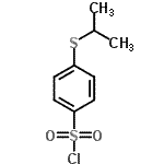 CAS#: 125393-26-2, 4-(Isopropylsulfanyl)Benzenesulfonyl Chloride