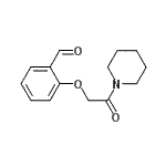CAS#: 125418-89-5, 2-[2-Oxo-2-(1-Piperidinyl)Ethoxy]Benzaldehyde