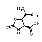 CAS#: 125473-34-9, (4S,5S)-5-Isopropyl-2-Oxo-1,3-Oxazolidine-4-Carboxylic Acid