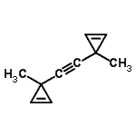 CAS#: 125510-65-8, 3,3'-(1,2-Ethynediyl)Bis(3-Methylcyclopropene)