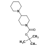 CAS 登录号：125541-12-0， 叔-丁基4-(1-哌啶基)哌啶-1-羧酸酯