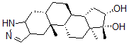 CAS 登录号：125590-76-3， 16-羟基司坦唑醇